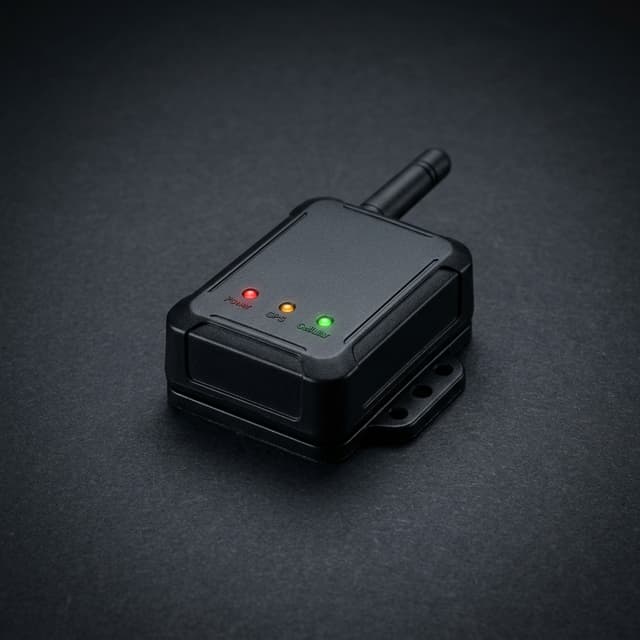 Real-Time Magnetic Vehicle GPS Tracker